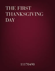 The First Thanksgiving Day Unison choral sheet music cover Thumbnail